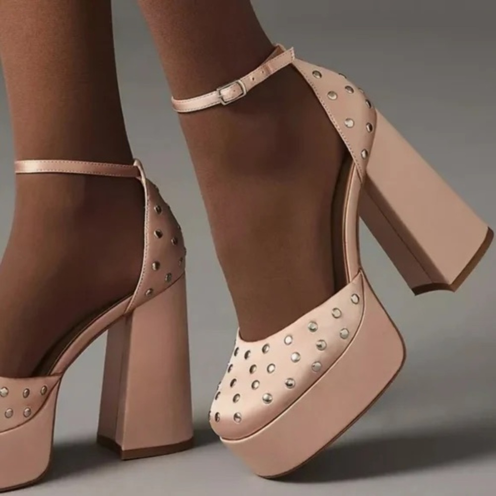 Anthropologie Silent D Grace Platform Heels